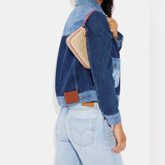 NWT Coach Nolita 19 In Colorblock Signature Canvas. - Picture 2 of 6